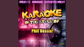 Prayer of a Common Man (In the Style of Phil Vassar) (Karaoke Version)
