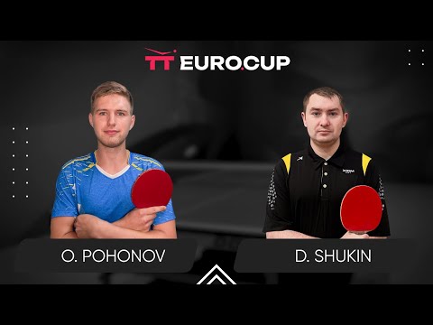 13:40 Oleksandr Pohonov - Dmytro Shukin 10.07.2024 TT Euro.Cup Ukraine Professional. TABLE 4