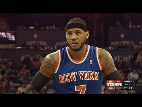 2014.02.19 - Carmelo Anthony Full Highlights at Pelicans - 42 Pts, Clutch!