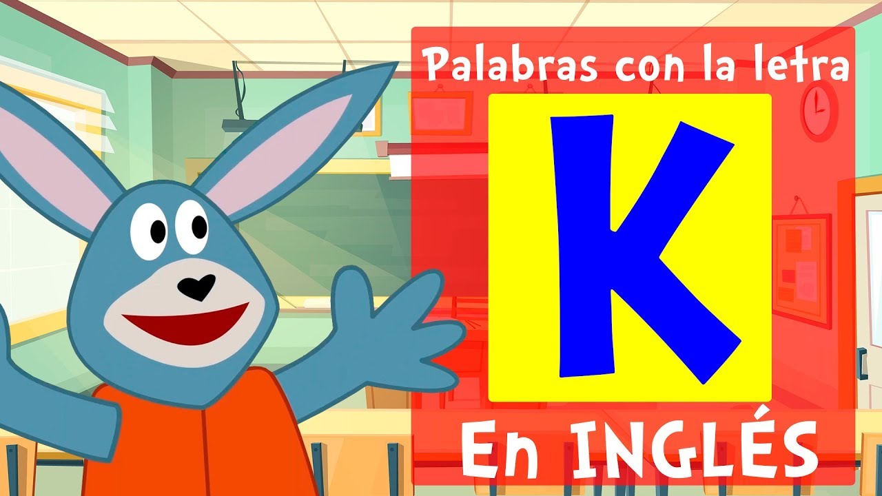 Palabras con la letra K en INGLÉS para niños