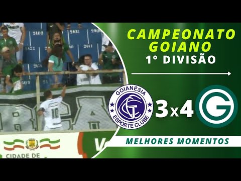 GOIANESIA 3 X 4 GOIAS | CAMPEONATO GOIANO | 09/02/22