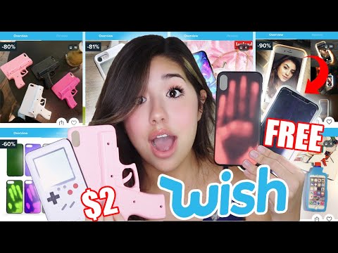 Unboxing CHEAP iPhone Cases From Wish!!! Video