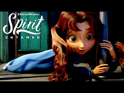 Lucky & Spirit's Incredible First Encounter | SPIRIT UNTAMED