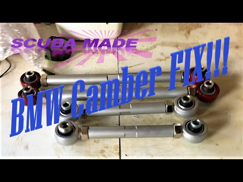 E92 BMW Adjustable Control Arms, Camber & Toe Install - Part 1