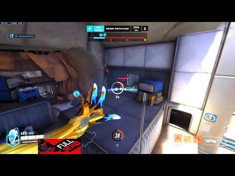 SUREFOUR ECHO IS OP? 43 ELIMS! [ OVERWATCH 2 TOP 500 ]