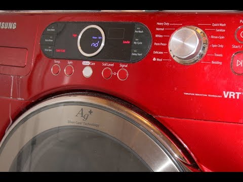 Samsung Washer Not Draining Samsung Washing Machine ND Code Error Silver Care Model