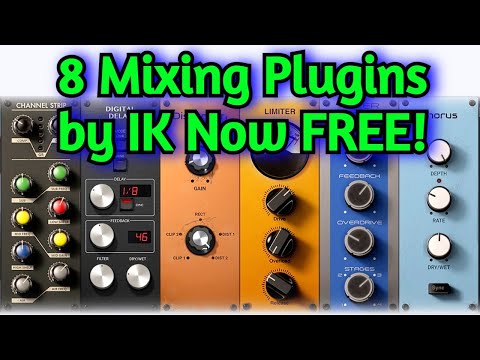 8 FREE VST Plugins in 1 by IK Multimedia for Mixing - MIXBOX CS Review & Demo - Part 1/3