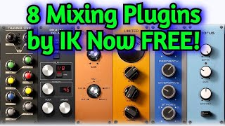 Video thumbnail for 8 FREE VST Plugins in 1 by IK Multimedia for Mixing - MIXBOX CS Review & Demo - Part 1/3 by Amner Hunter