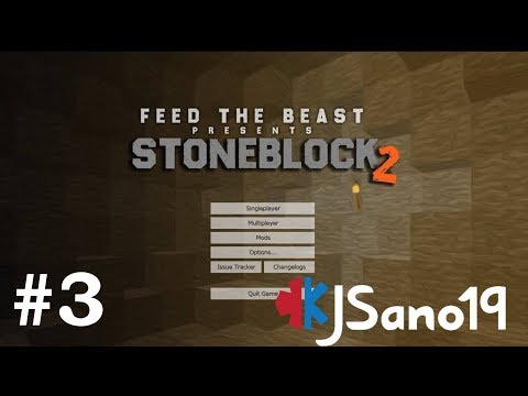 StoneBlock 2 - E03 -  Mining Dimension (Modded Minecraft)