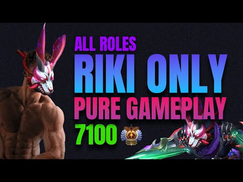7000mmr Riki (ALL ROLES) Just pure gameplay, can't chat today (saved from whinging) LOCK IN.