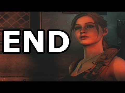 Resident Evil 2 Remake Claire Redfield Walkthrough Ending - No Commentary Playthrough (PS4)