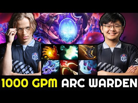 TOPSON vs MIDONE with 1K GPM Farming Machine Arc Warden Dota 2