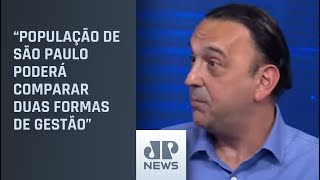 Vice-governador de São Paulo, Felício Ramuth, é entrevistado pela Jovem Pan