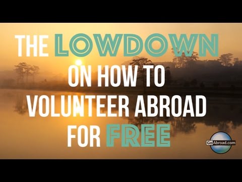 Volunteering Abroad for Free? Here's the Lowdown