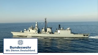 Fregatte Augsburg: Einsatz im Flottenverband gegen den „IS“ - Bundeswehr