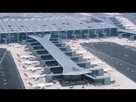 Aeroporti më i madhë në botë në Stamboll 😍