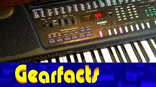Video thumbnail for Casio CT-770 home keyboard with  nice effects by Gearfacts