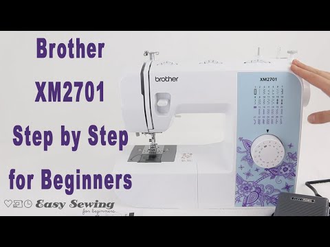 How to Operate a Brother XM2701 Sewing Machine