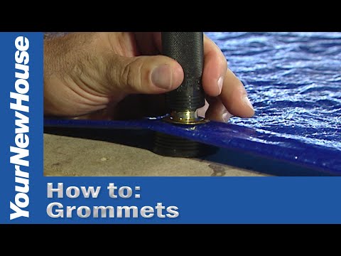 How to Install Grommets - Choosing and Using Tools with Carmen Ciricillo