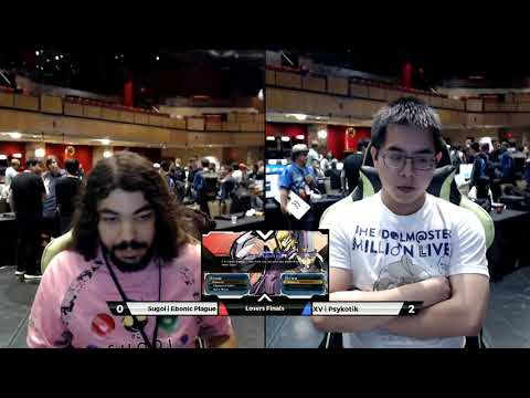 Pinnacle 2019 - BBCF - Sugoi | Ebonic Plague (Azrael) vs XV | Psykotik (Carl) - LF
