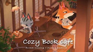 【あつ森】居心地の良いブックカフェで聴くJazz music / アンビエント・環境音 ☕️ /  smooth jazz + Cafe Ambience☕️ | Study Work【作業用BGM】