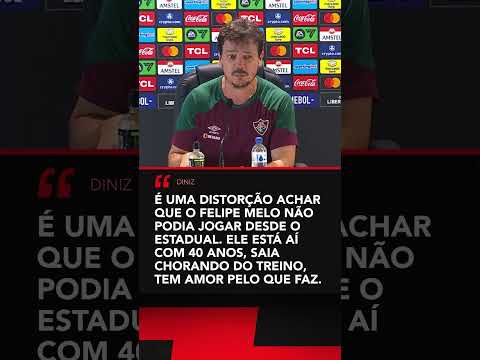 O DESABAFO DE DINIZ APÓS VENCER A LIBERTADORES #SHORTS