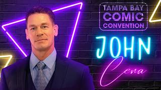 John Cena Takes Over Tampa Bay Comic Convention Stage!!!