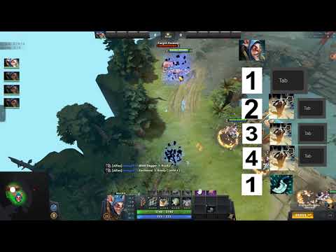 Meepo Combos № 1 : Basic Blink dagger combo