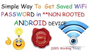 How to See Saved WiFi Password in Non Rooted Android Device