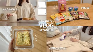 日常vlog｜パート主婦のいつもと変わらない暮らしとおうちごはん🥞𓈒𓏸 ブロッコリートースト ⋮ KALDIと食品購入品 ⋮ 洋服のお手入れ