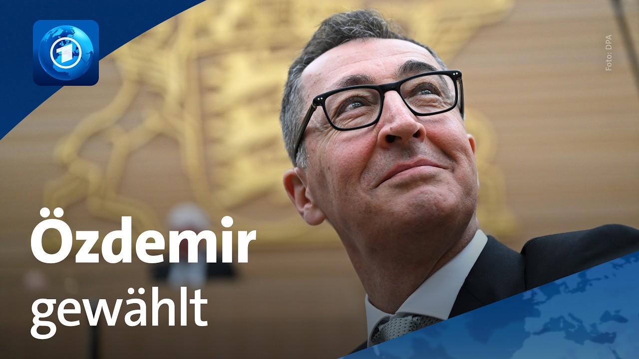Baden-Württemberg: Cem Özdemir zum Ministerpräsidenten gewählt