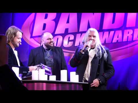 Biff Byford/Saxon wins "Bandit Classic Award" @ Bandit Rock Awards 31/1 2018