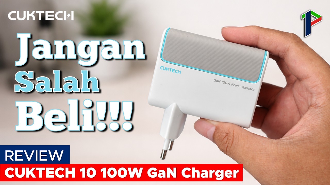 Solusi Meja Rapi & Charge Cepat: Cuktech 10 Multi-Port 100W | Review Indonesia