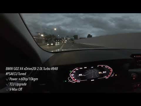 BMW G02 X4 xDrive20i 2.0L Turbo B48 / #PSAECU Tuned