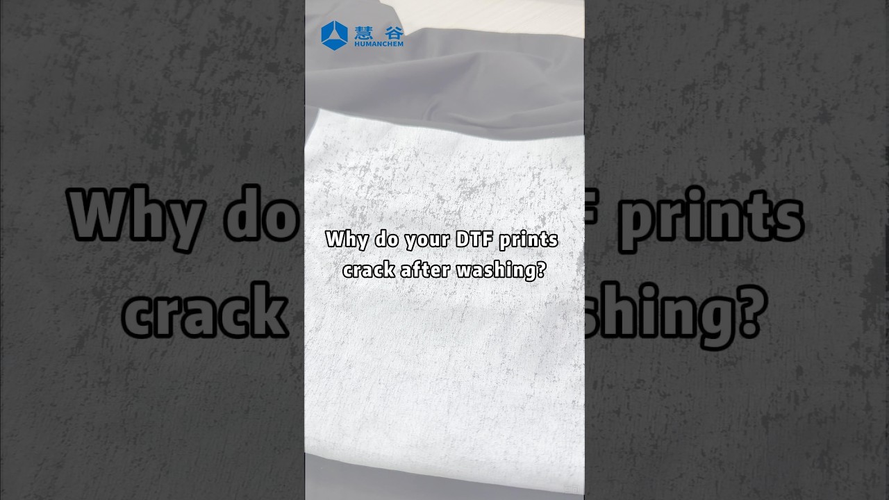Why do your DTF prints crack after washing