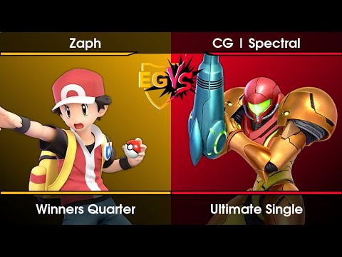 EGVS Weekly #106 - Zaph (Pokemon Trainer) Vs. Spectral (Samus) SSBU Ultimate Tournament