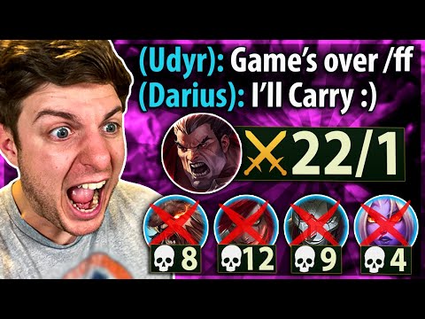 I never carried an inting team harder in my entire life...