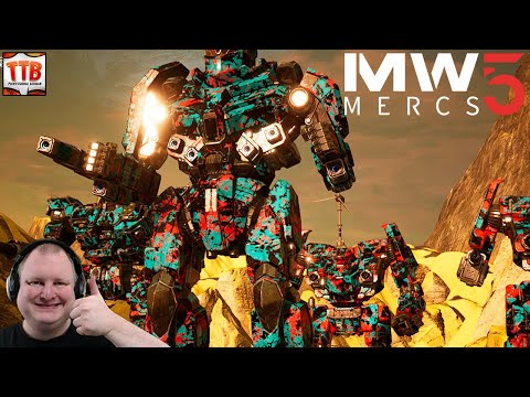 THE BLACK KNIGHT RISES! - 17 - Mechwarrior 5: Mercenaries DLC