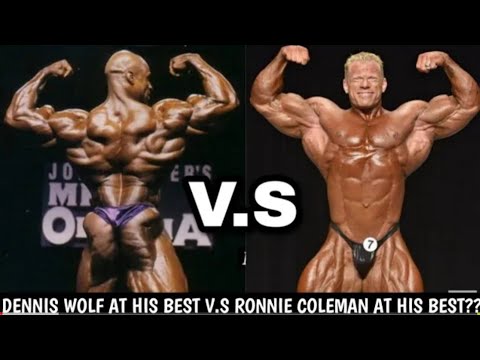 Can 2013 *Dennis Wolf* Do The Impossible & Beat 1998 Mr Olympia *Ronnie Coleman*