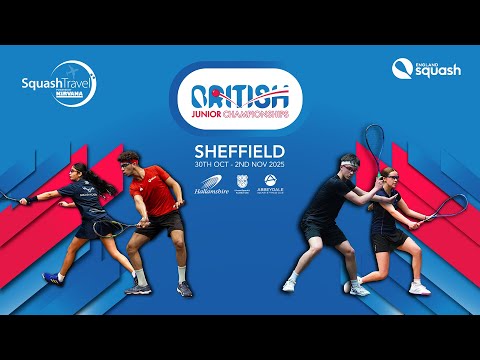 Glass Court | 1.11.2025 | Squash Travel by Nirvana British Junior Championships 2025