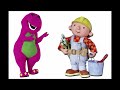 Barney Meets Bob The Builder