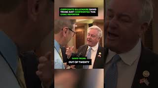 Corporate Billionaire David Trone Confronted This LYING Reporter