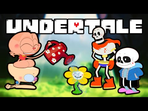 Mongo e Drongo jogando Undertale com Sans, Papyrus, Toriel - Undertale 2 Vem aí?