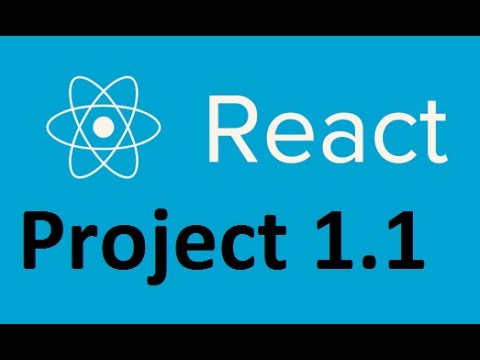 React JS Tutorials 13 Project 1 1