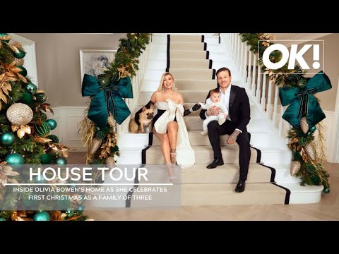 Inside Olivia Bowen’s home as she celebrates first Christmas as a family of three