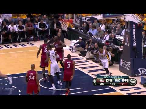 Paul George 28 points vs Miami (Full Highlights) (2013 NBA Playoffs GM 6) ᴴᴰ
