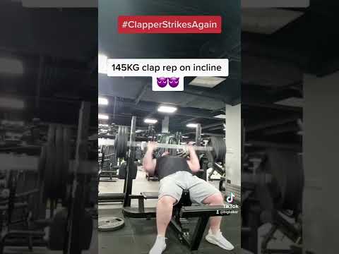 Bench press clapper.