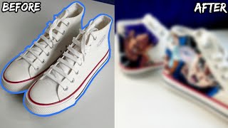 I Customized My Shoes  | Converting into Dragon Ball Edition🔥🔥