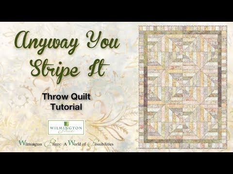 Anyway You Stripe It Tutorial