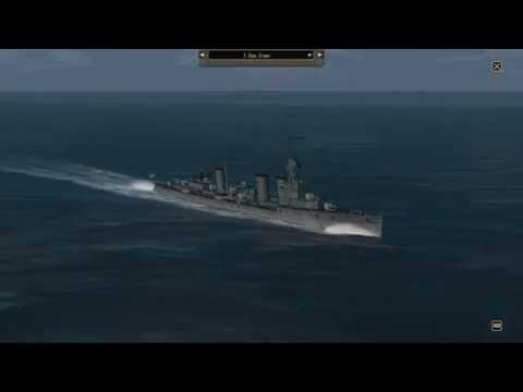 British Cruiser HMS Emerald for Silent Hunter 4